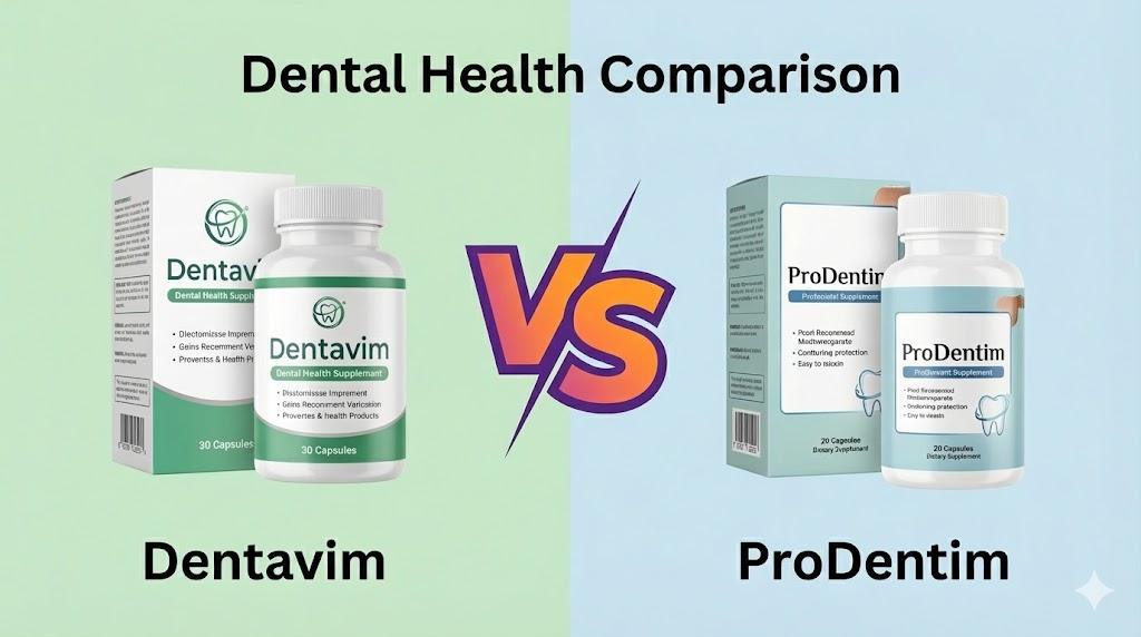 Dentavim vs ProDentim What Sets Them Apart