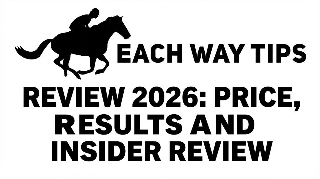 Each Way Tips Review 2026 Price, Results and Insider Review
