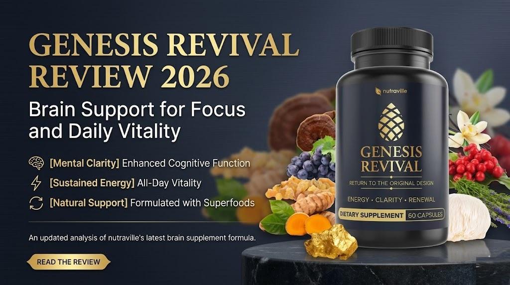 Genesis Revival Review 2026 Brain Support for Focus and Daily Vitality