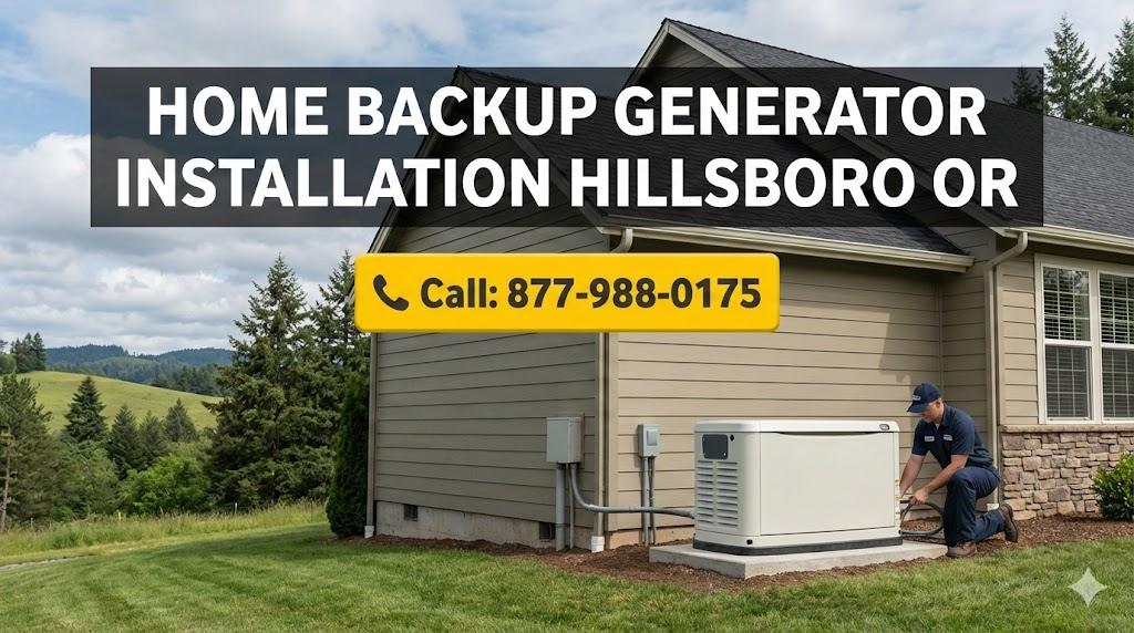 Home Backup Generator Installation Hillsboro OR
