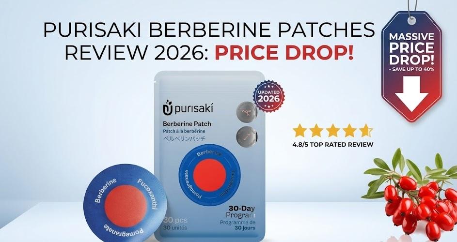 Purisaki Berberine Patches Review 2026 Price Drop!