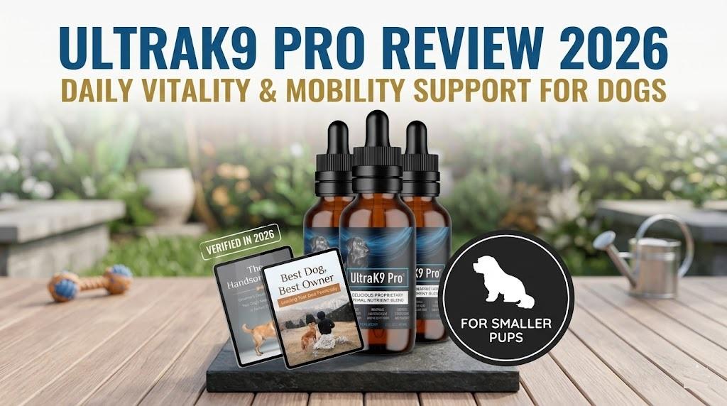 UltraK9 Pro Review 2026 Daily Vitality & Mobility Support for Dogs