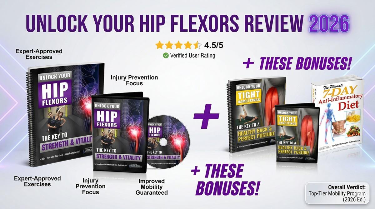 Unlock Your Hip Flexors Review 2026: Daily Mobility for Pain-Free ...