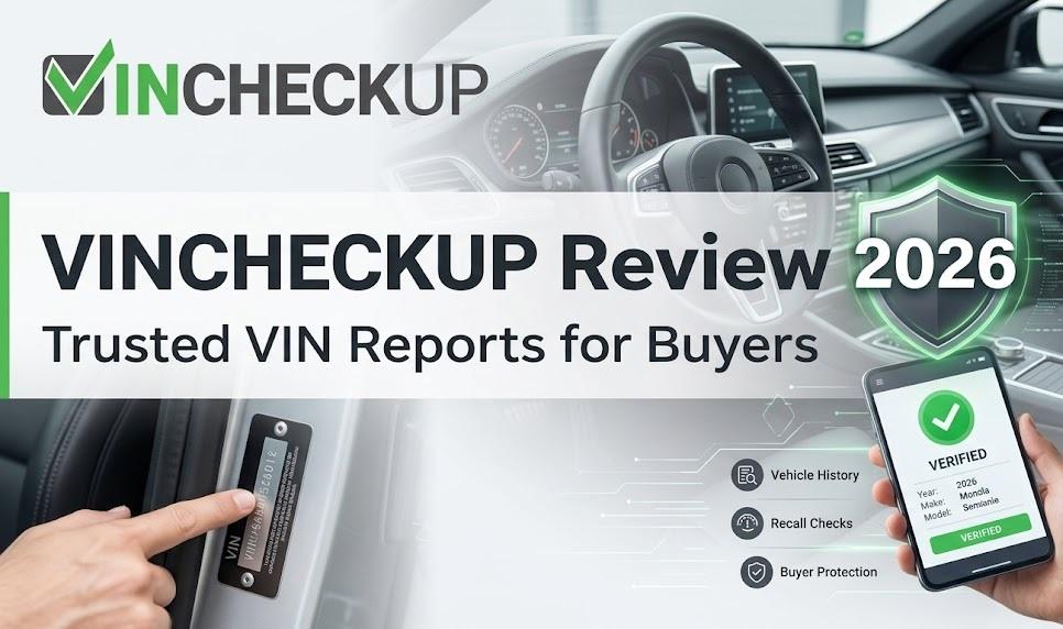 VINCHECKUP Review 2026 Trusted VIN Reports for Buyers